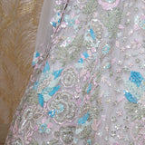 Aditi Grey Tulle Lehenga set