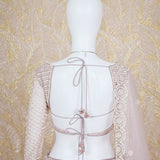 Deepa Dusty Pink Lehenga In Tulle