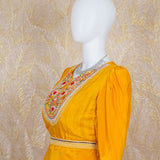 Zeenat Yellow Embellished Jumpsuit