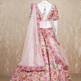 Kalima Baby Pink Lehenga Set