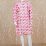 Herik Peach Pink Kurta Set