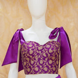 Diana Red Satin Drape Skirt