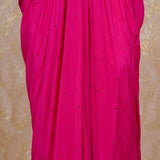 Myra Pink Drape Saree