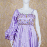 Zanaa Lilac Short Dress