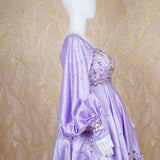 Zanaa Lilac Short Dress