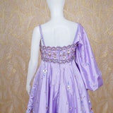 Zanaa Lilac Short Dress