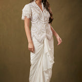 Moti Peplum Drape Set
