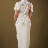 Moti Peplum Drape Set