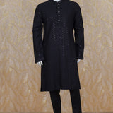 Kaanishk Black Kurta Set