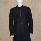 Kaanishk Black Kurta Set