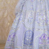 Zia Lilac Tulle Lehenga Set