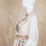 Saira Ivory Chanderi Jacket Style Set