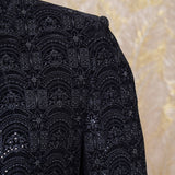 Thanvye Black Embroidered Sherwani Set