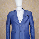 Abhinay Blue Blazer Set