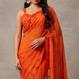 Tuscan Glow Saree