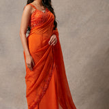 Tuscan Glow Saree