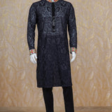 Amey Black Kurta Set