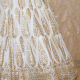 Ishani Ivory Georgette Lehenga Set